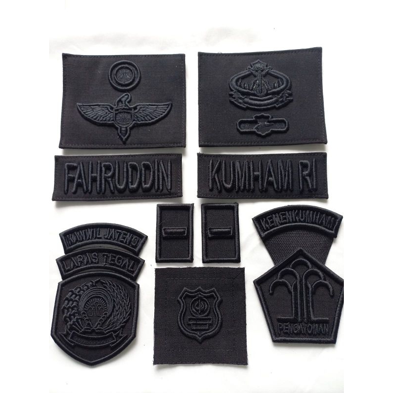 atribut pdl kemenkumham polsuspas timbul terbaru2023