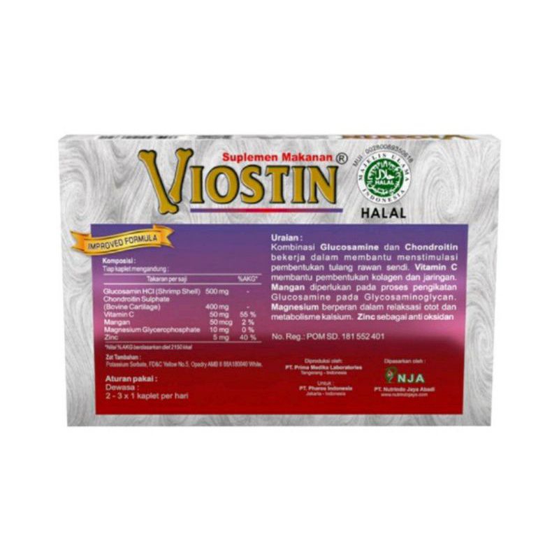 VIOSTIN 1 STRIP ISI 6 KAPLET - ED 12/2025