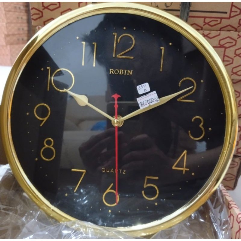 jam dinding robin - jam dinding robin polos mewah