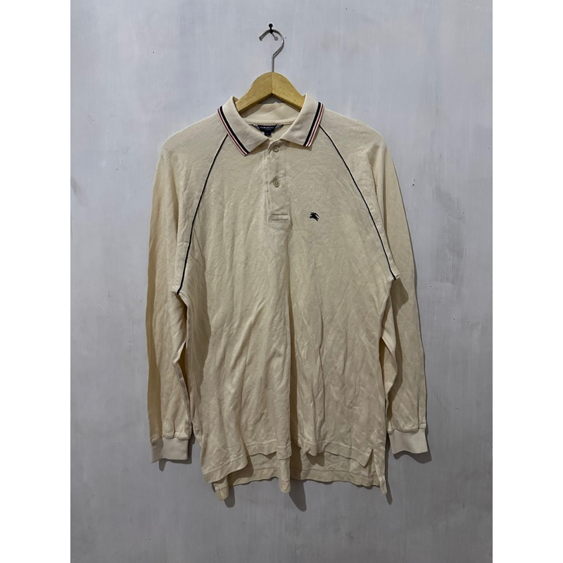 KAOS KERAH PANJANG BURBERRY SECOND