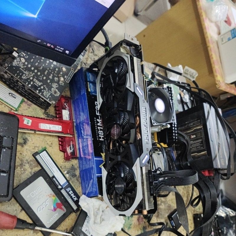 vga Gigabyte g1 gtx980ti 6gb 384bit ddr5