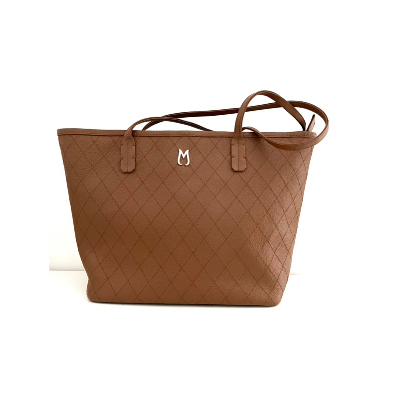 PRELOVED..Totebag Mooij Serena Browm