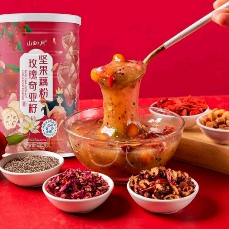 

Ou Fen Lotus Root Powder Rose Collagen