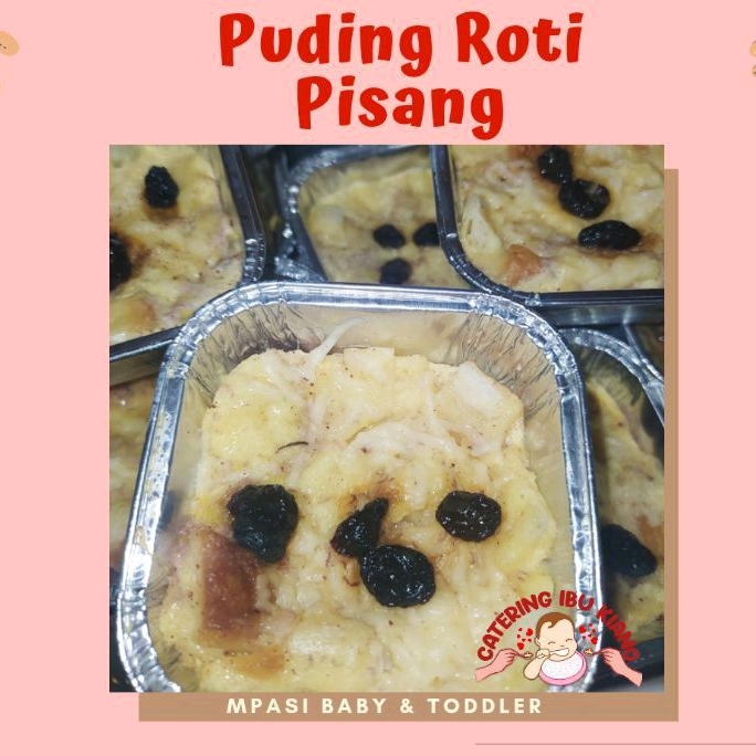 

Puding Roti Snack Catering Mpasi Bayi Frozen