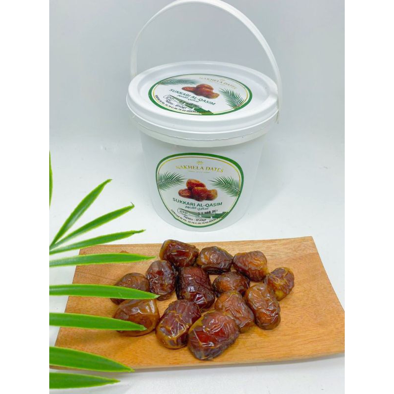 

Kurma Sukkari Nakhela Dates Ember Eksklusif 850gr