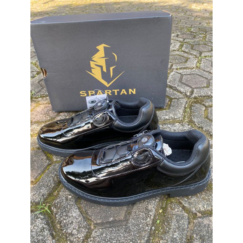 SEPATU PDH TALI PUTAR DAN TALI BIASA SATPAM TNI POLRI