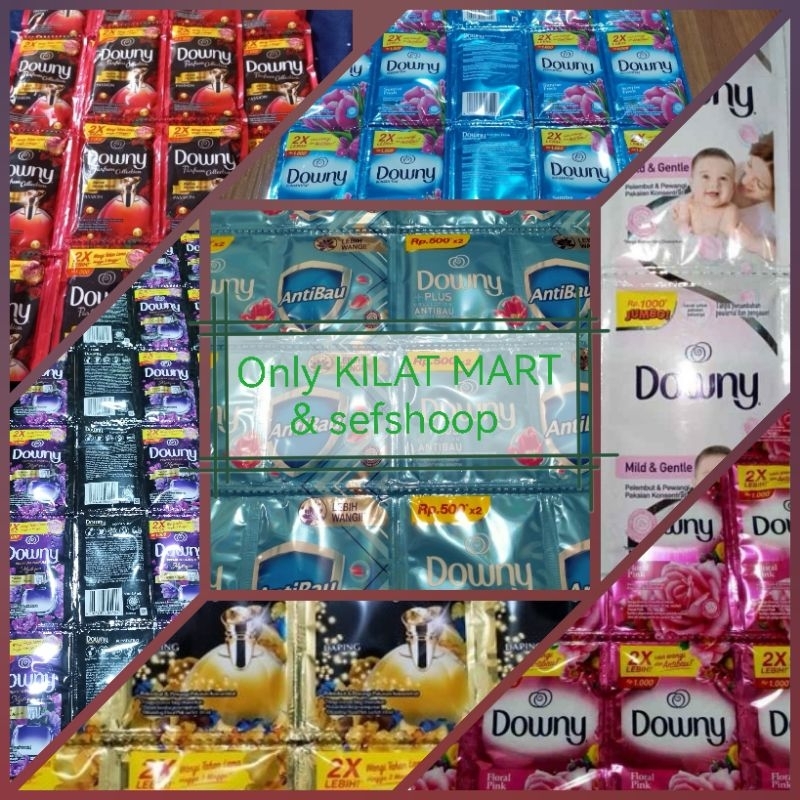 Downy 1.000 Sachet 19ml x 6 (1 Renteng )