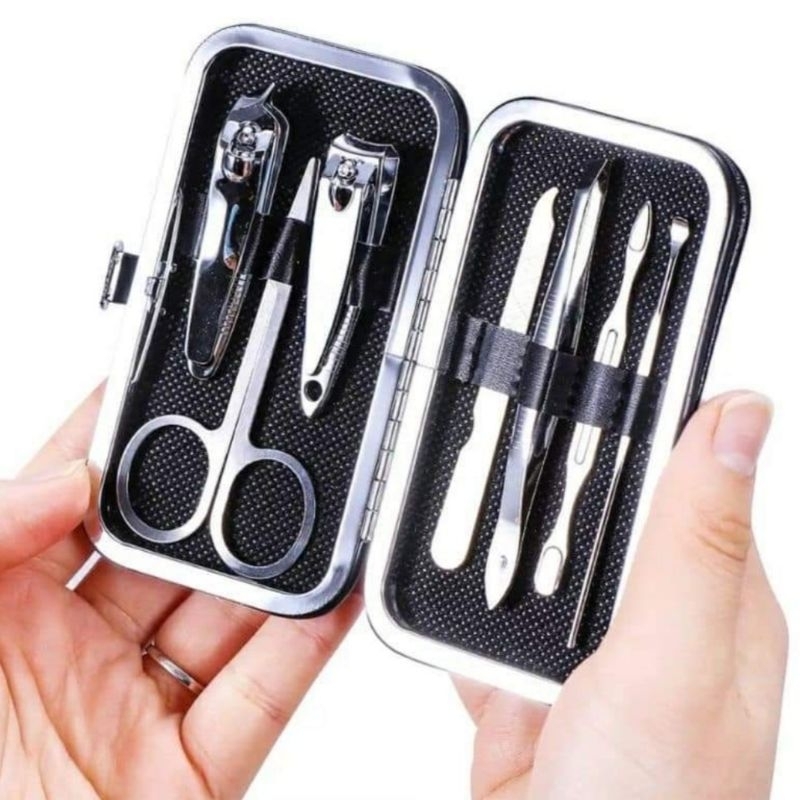Alat pembersih kuku 1 set / manicure pedicure tools / alat potong kuku