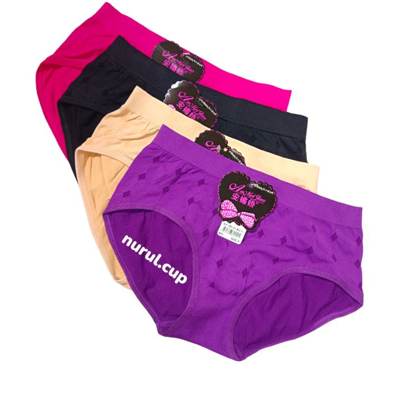 Celana dalam perempuan dewasa rajut merk AnMeiJiao | celana dalam wanita rajut An Mei Jiao | cd cela