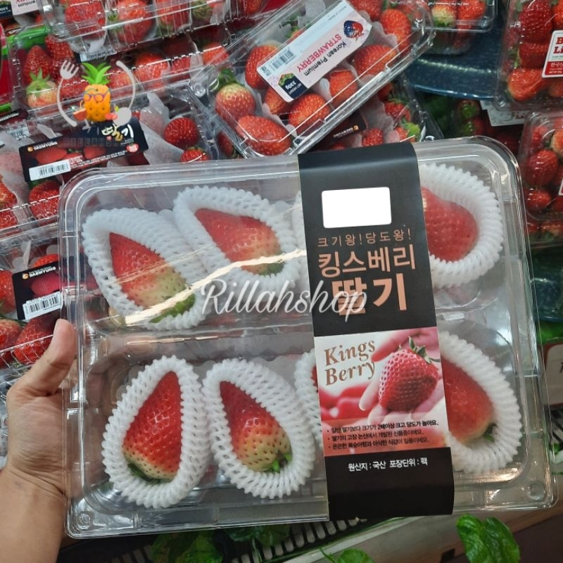 

kings berry strawberry korea jumbo manis juicy