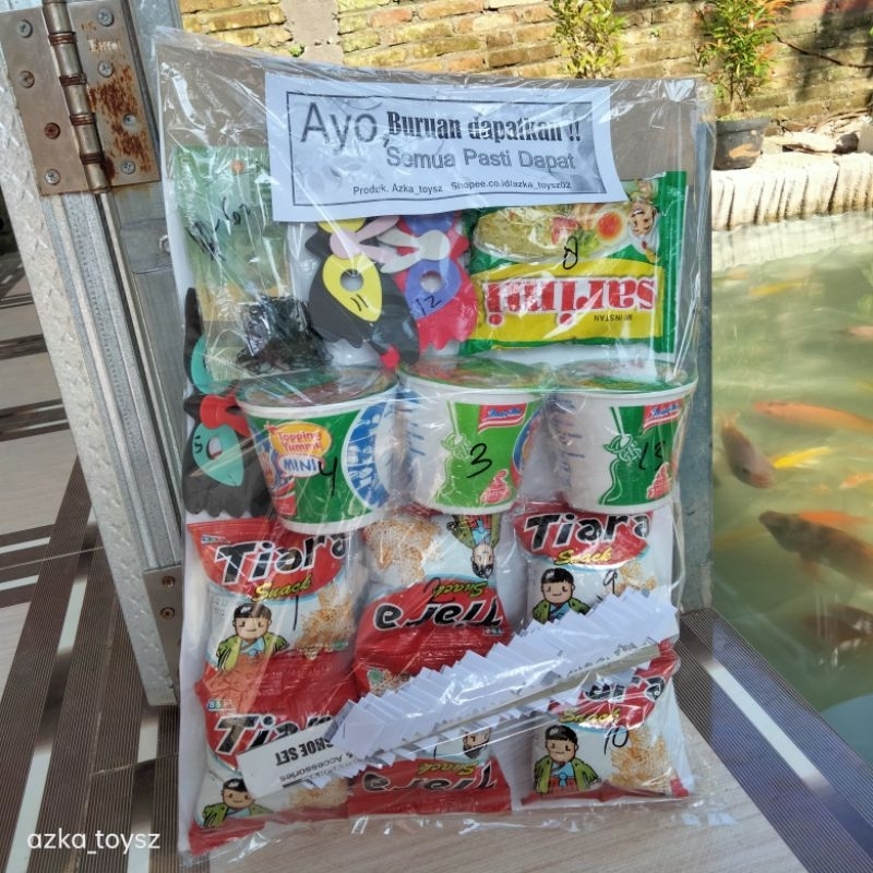 

KOLAS CABUT POP MIE BERHADIAH KUPON ISI 90