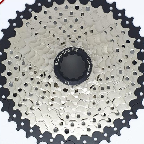 Sprocket Sunshine 9 Speed 9Speed 11 - 40T Sproket 40T Untuk Sepeda Lip