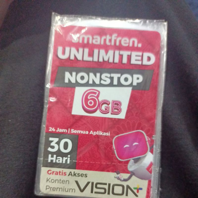 VOUCHER SMARTFREN 6GB NONSTOP 30HARI