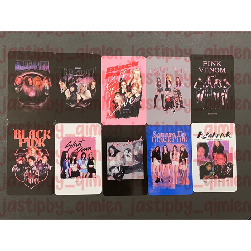 PC FLIMTY BLACKPINK JISOO JENNIE LISA ROSE SET