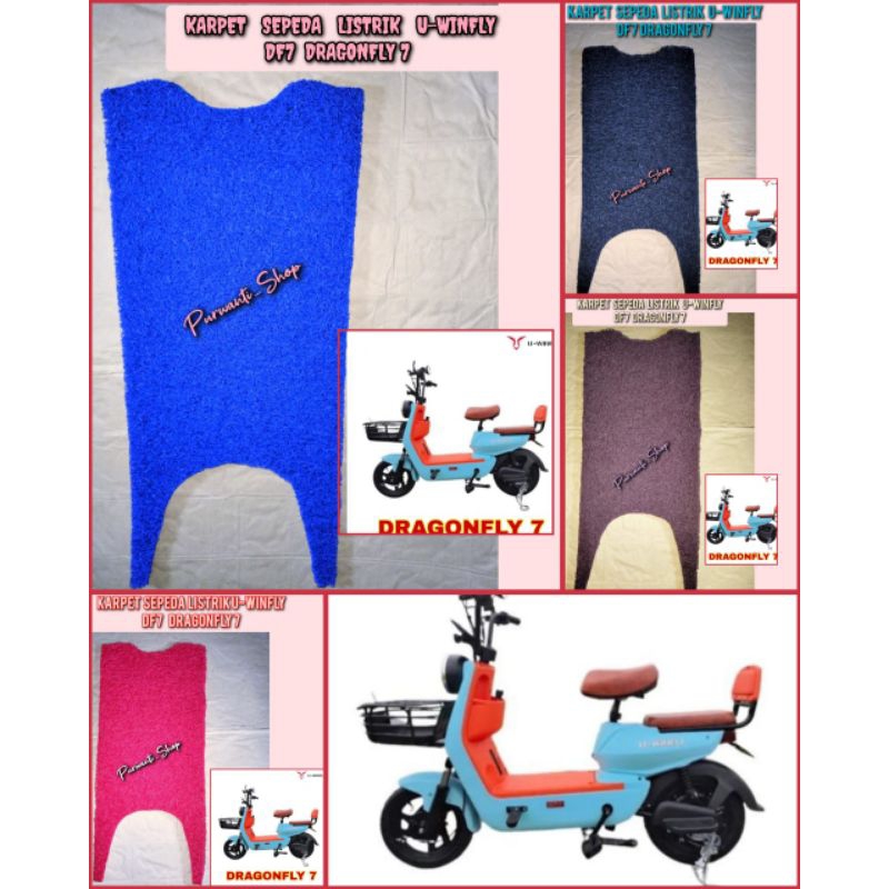 Karpet Sepeda Motor Listrik U-WINFLY DF7 u-winfly Dragonfly 7 Karpet U-Winfly