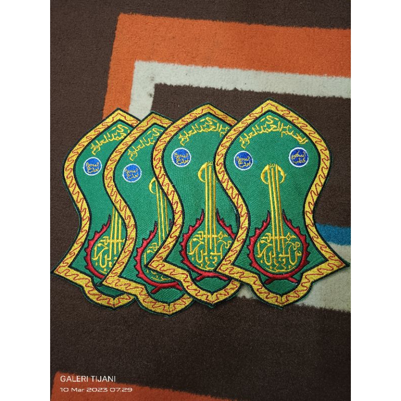 bordir logo Tijani 20cm