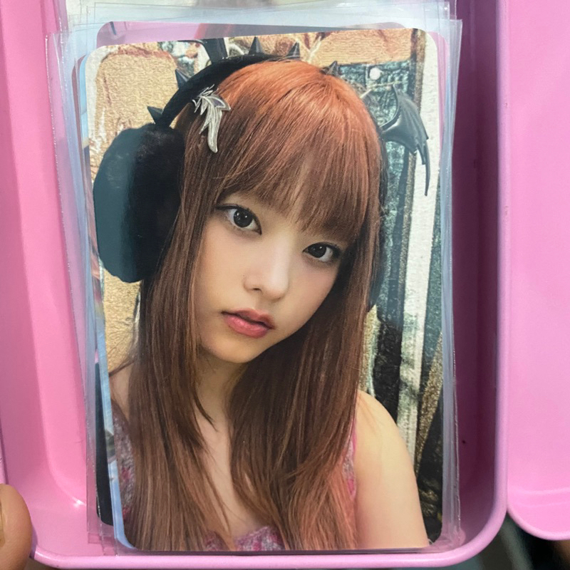 pc haerin headphone earmuff wv weverse ver b omg newjeans nj