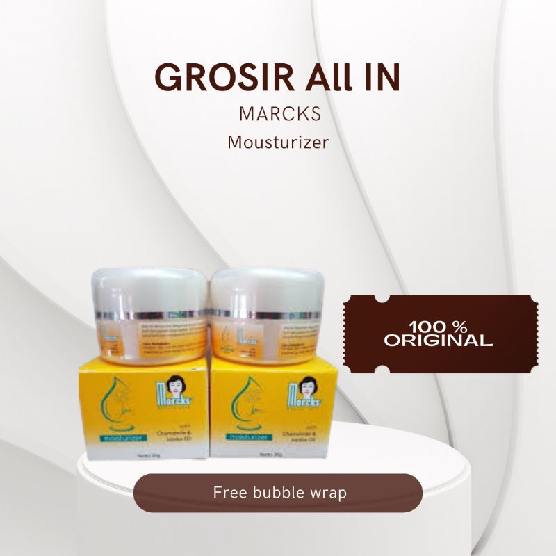 Marcks moisturizer original
