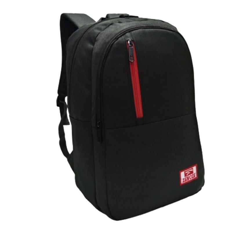 Tas Ransel Sekolah ZENOZE 290555/Backpack ZENOZE Hitam Multi