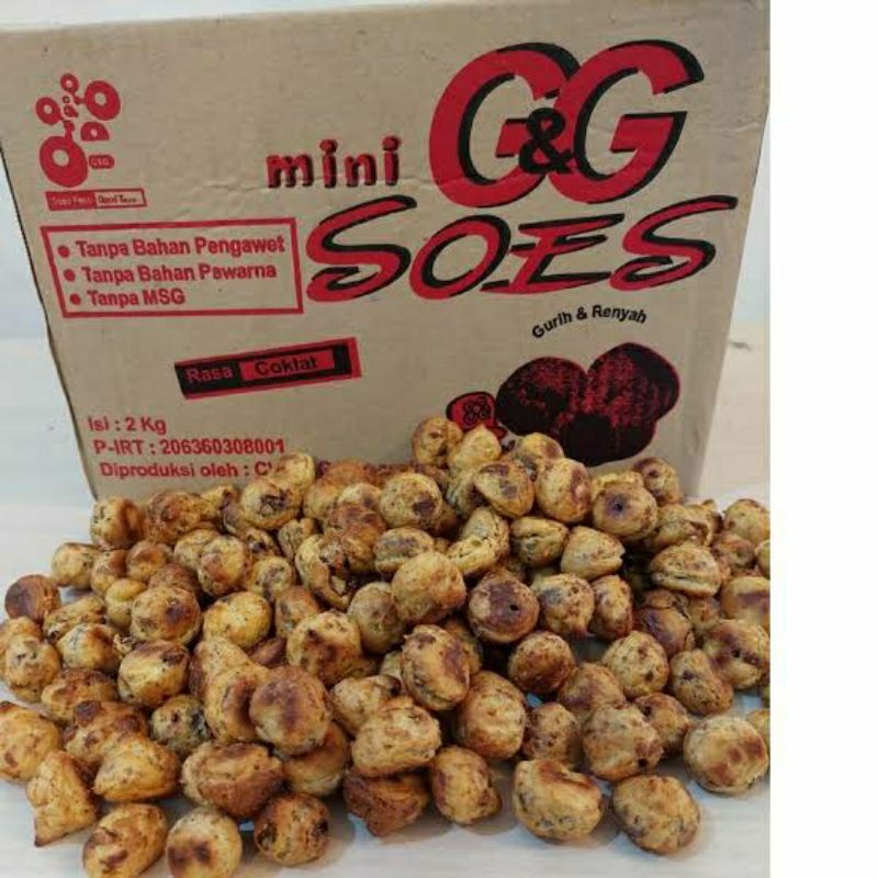 

Soes cokelat g&g 500 gram