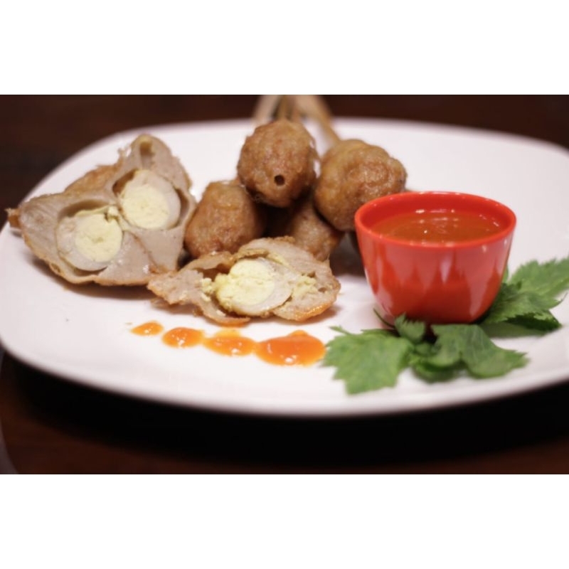 

Sempol ayam isi telur puyuh