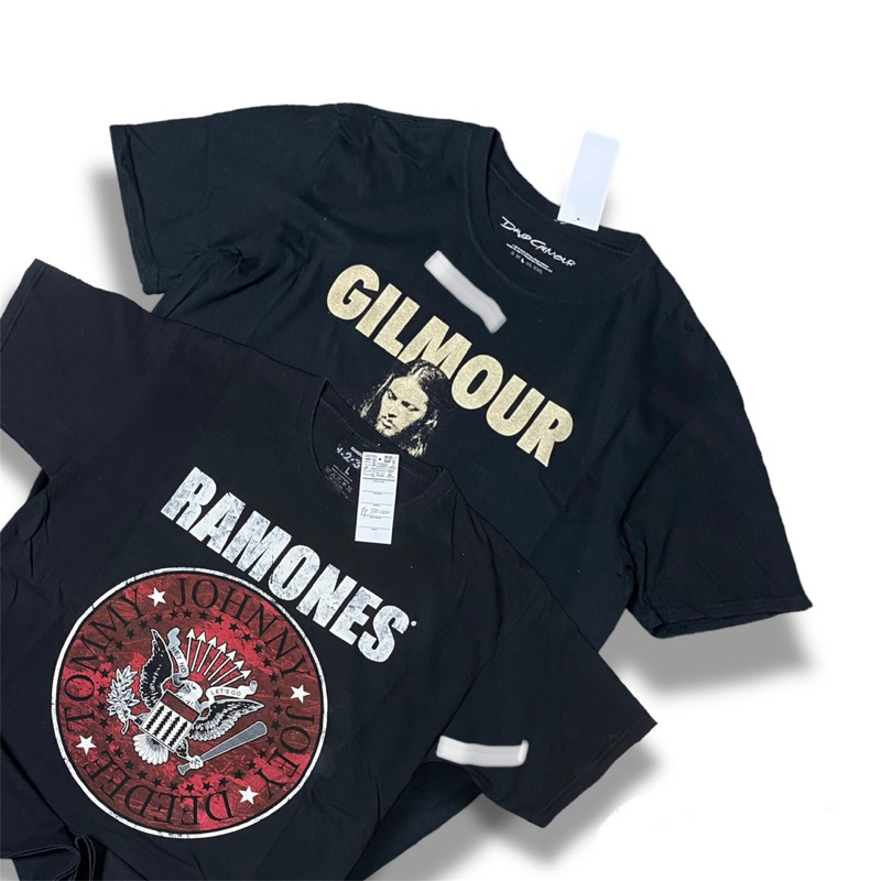 Official Ramones & Gilmour merch tee