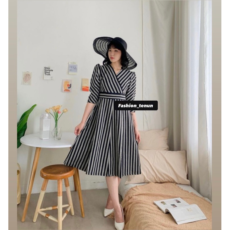 BIANCA DRESS / DRESS LEBARAN / Dress wanita / DRESS OFFICE LOOK