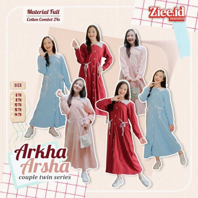 Couple Arkha Arsha by Zie id aeraaqu couple tween series size 5-15 tahun