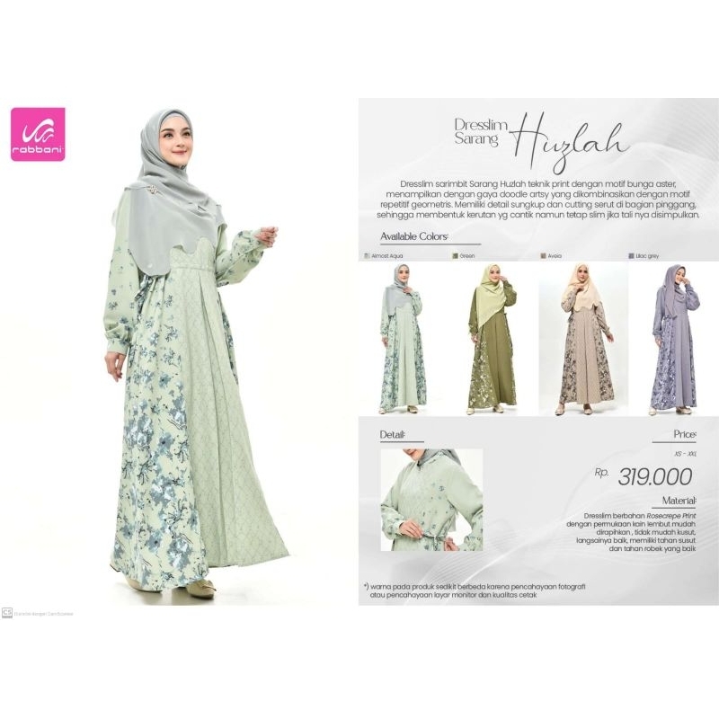 Rabbani-Dresslim Sarang Huzlah