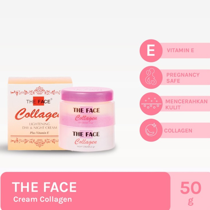 BISA COD - THE FACE SKINCARE COLLAGEN BPOM ORIGINAL