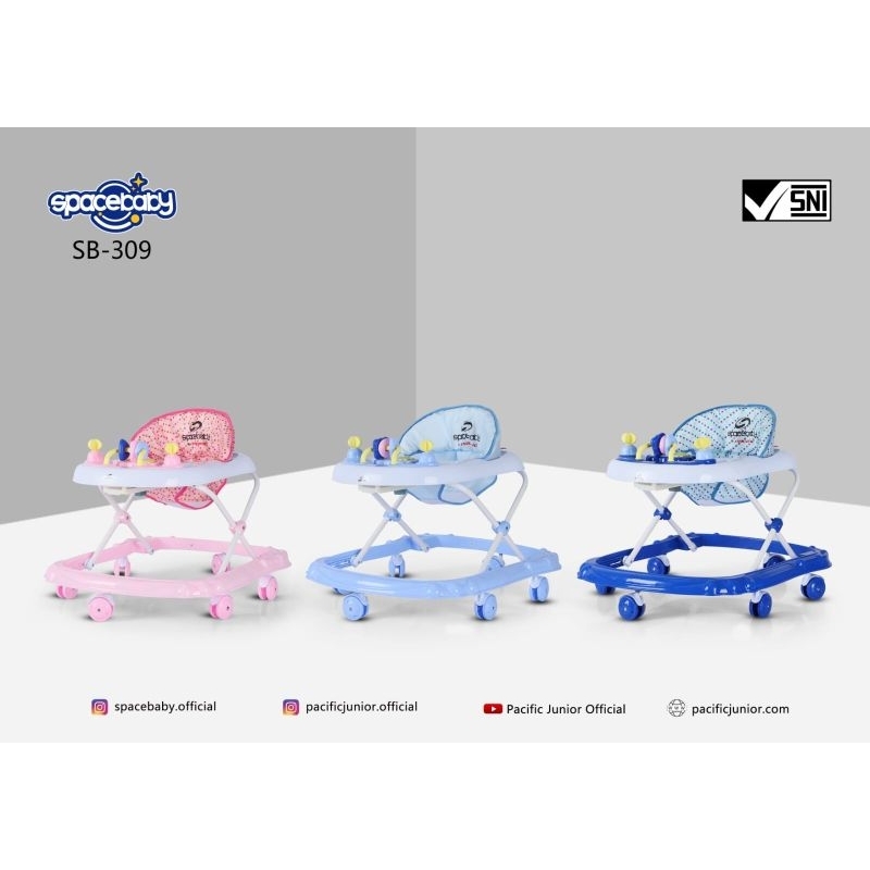 Spacebaby Hokiku Babywalker 817 murah