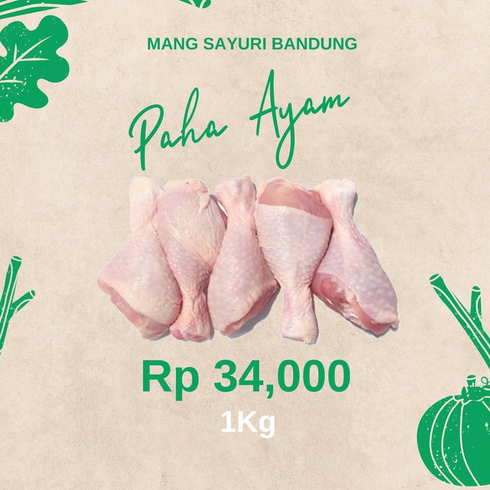 

Paha Ayam bawah drump stick segar