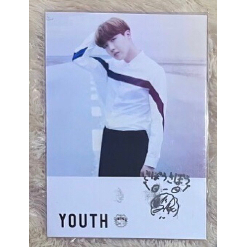 BTS YOUTH JAPAN JP SIGNED LIMITED VENUE LIMVEN PHOTOCARD JAPAN KOREA EDITION JP PC PHOTO POLA POLARO