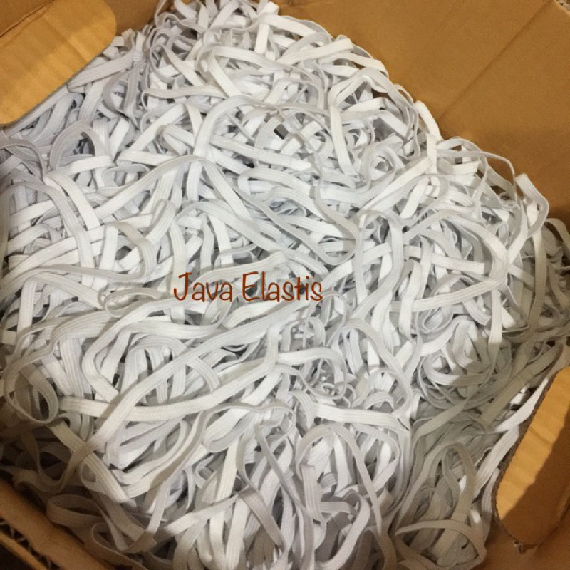 Karet elastis kiloan P3 (5mm), P4 (6mm) & P5 (8mm)