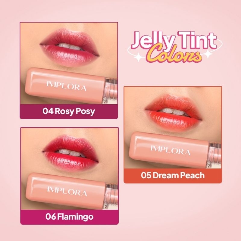 IMPLORA Jelly Tint | Jelly Tint Implora BPOM | Lip tint Implora Jelly