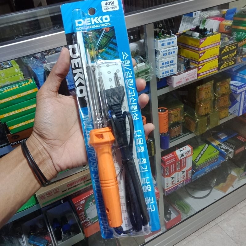 Solder Soldir Dekko 40watt Original Dekko Orange