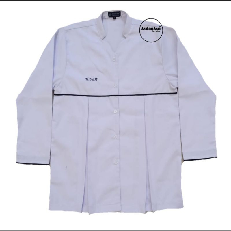 Baju Jaga Bumil / baju oka / Untuk bumil dokter / baju bumil perawat bidan