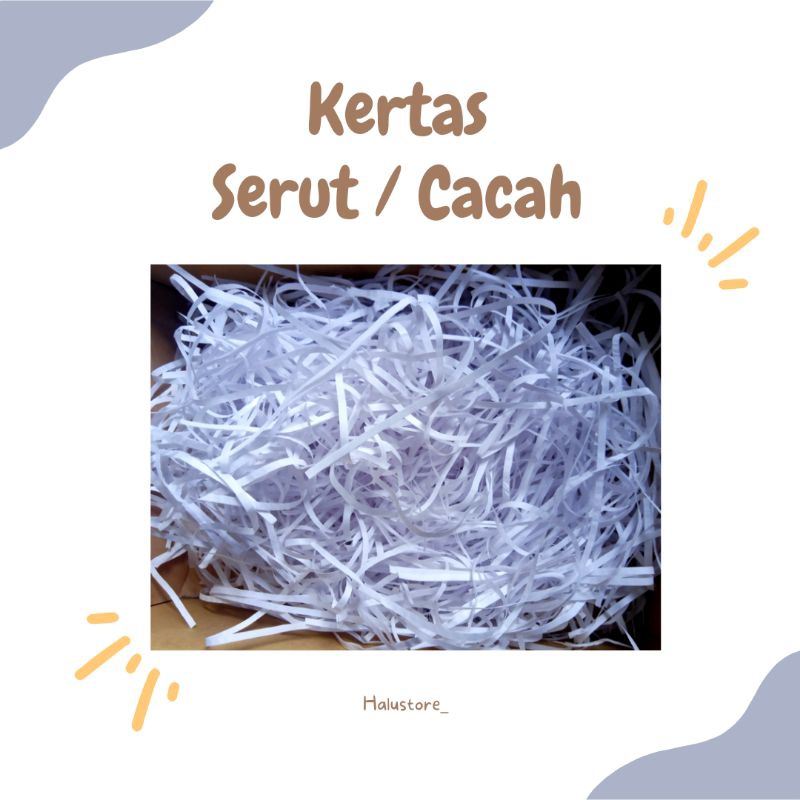 

Kertas Serut / Kertas Cacah / Kertas Hampers