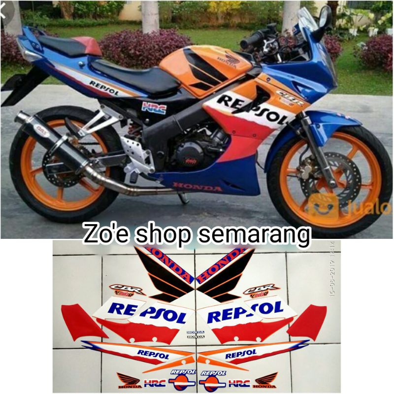 striping CBR old CBU Repsol biru