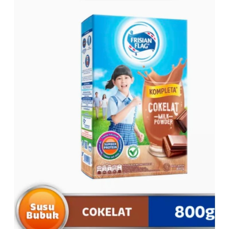 

Frisian Flag Kompleta Susu Bubuk Instan Cokelat 800g
