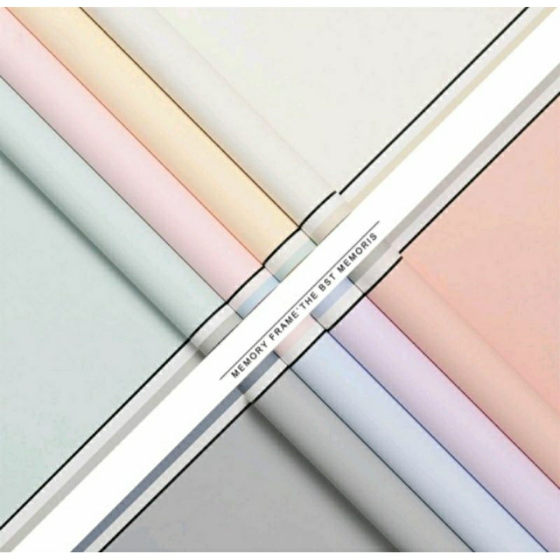 

Cellophane Motif double frame Lembaran/ kertas buket bunga Cellophane