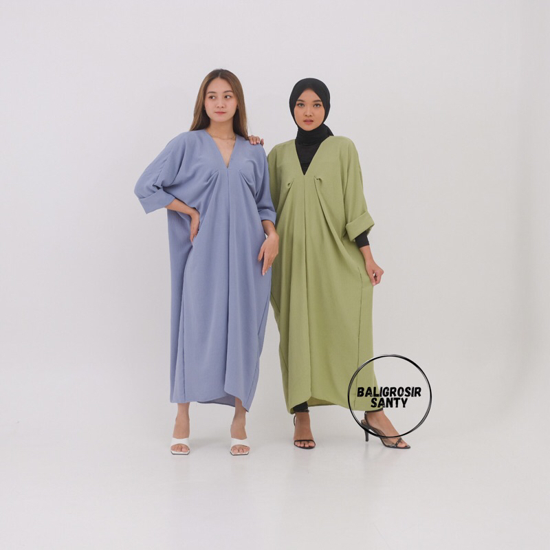 Kaftan Najwa - Crinkle Airfloe Gamis Kaftan