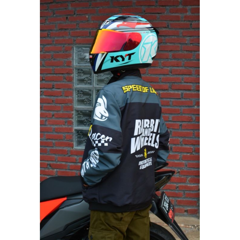 Jaket Bomber Copy RnW Jaket Nascar Copy RnW Jaket Rabbit