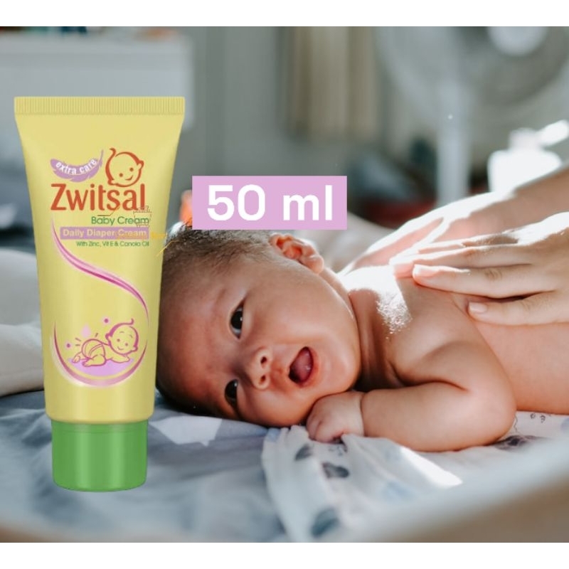 GS Zwitsal Baby Daily Diaper Cream tube 50gr / Krim Ruan Popok Bayi