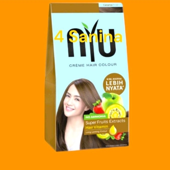 NYU CARAMEL CAT RAMBUT / NYU PEWARNA RAMBUT