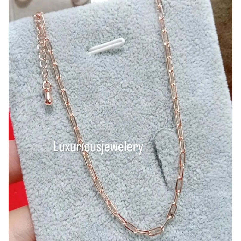 Kalung authentic paperclip mini premium