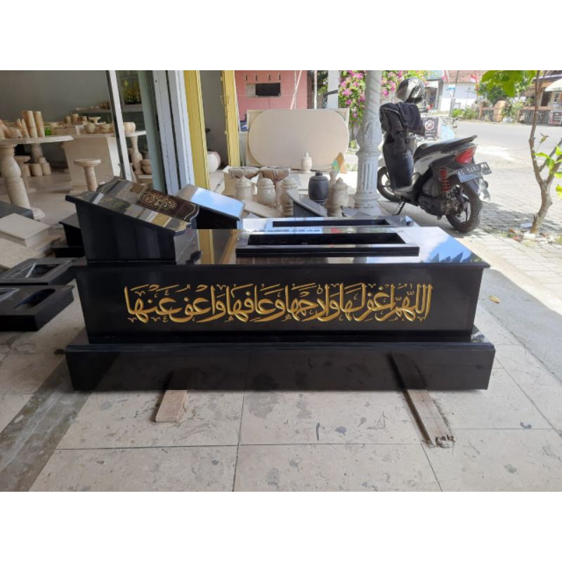 KIJING MAKAM GRANIT + Kaligrafi