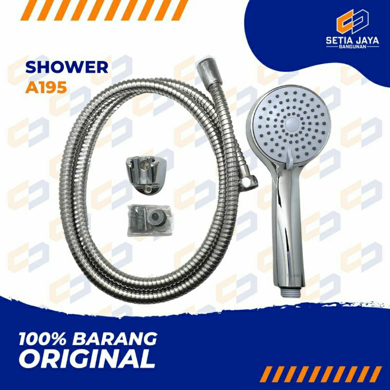 Hand / Tangan Shower / Sower Set Soligen PVC / Plastik A195 / A-195