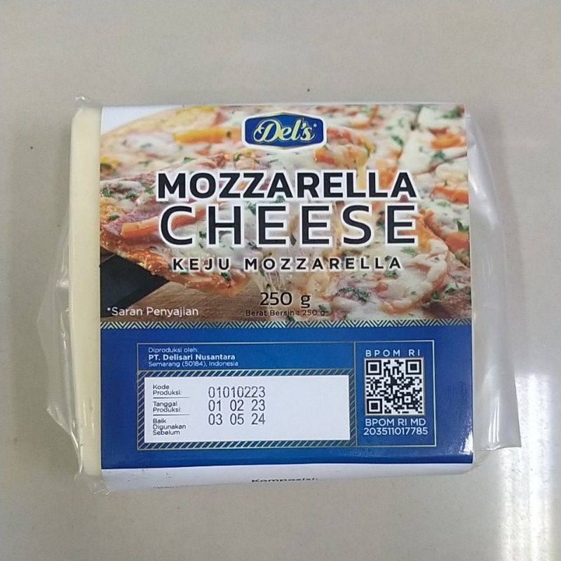 

Del's Keju Mozarella 250gr