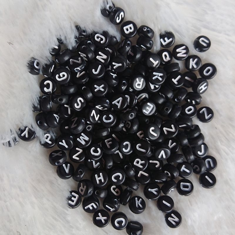 manik huruf bulat bisa pilih